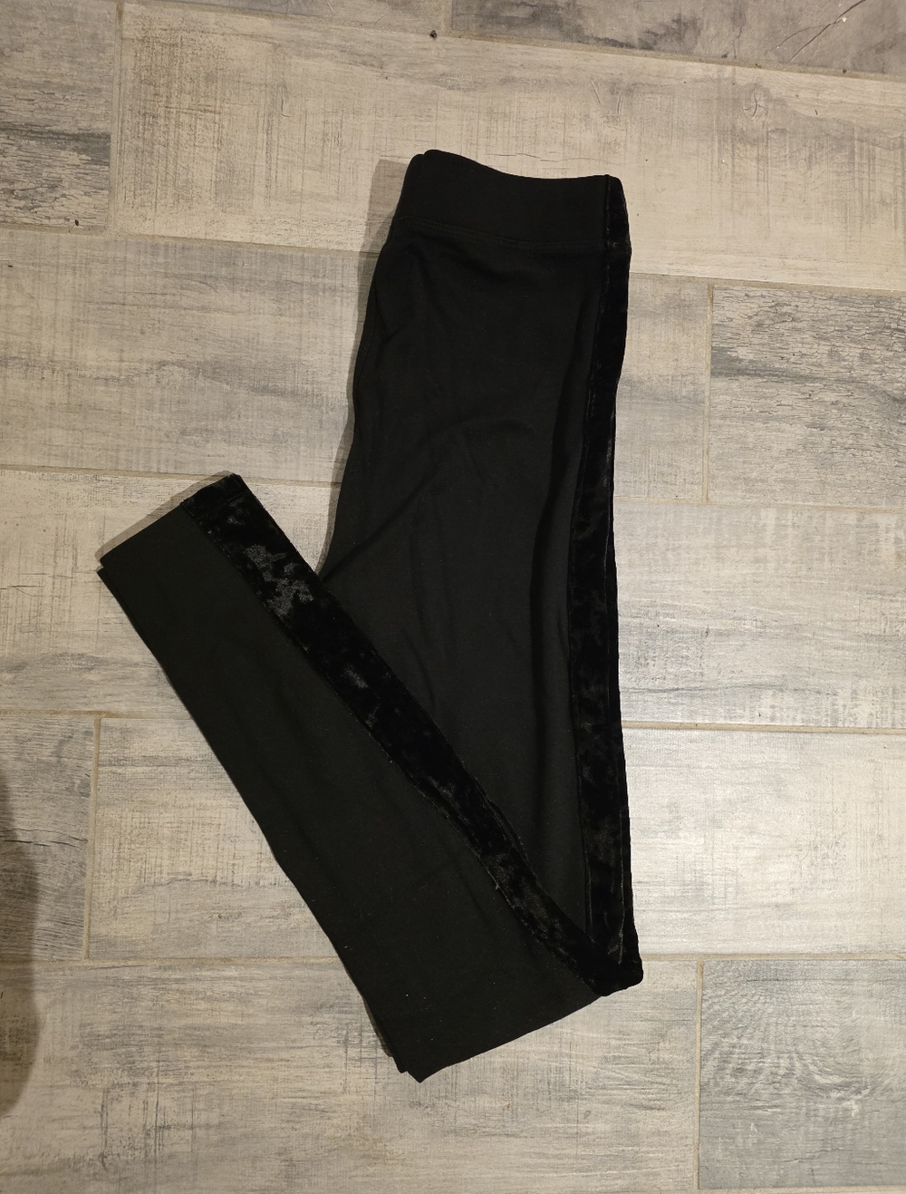 Express Black Leggings with Waistband Tag